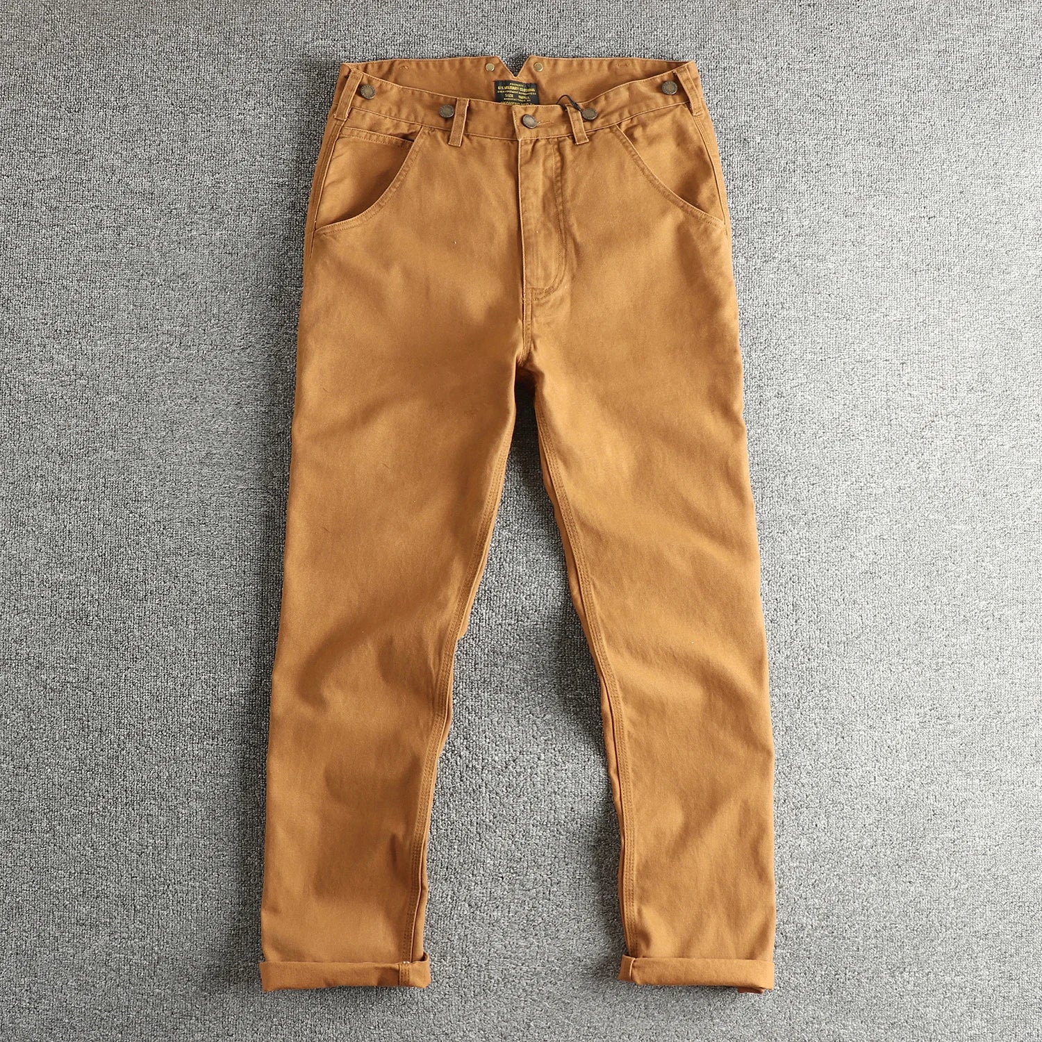 Modern Straight Leg Chino Pants Everyday Wear