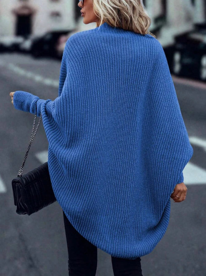 Casual Loose Fit Knit Wrap Cardigan