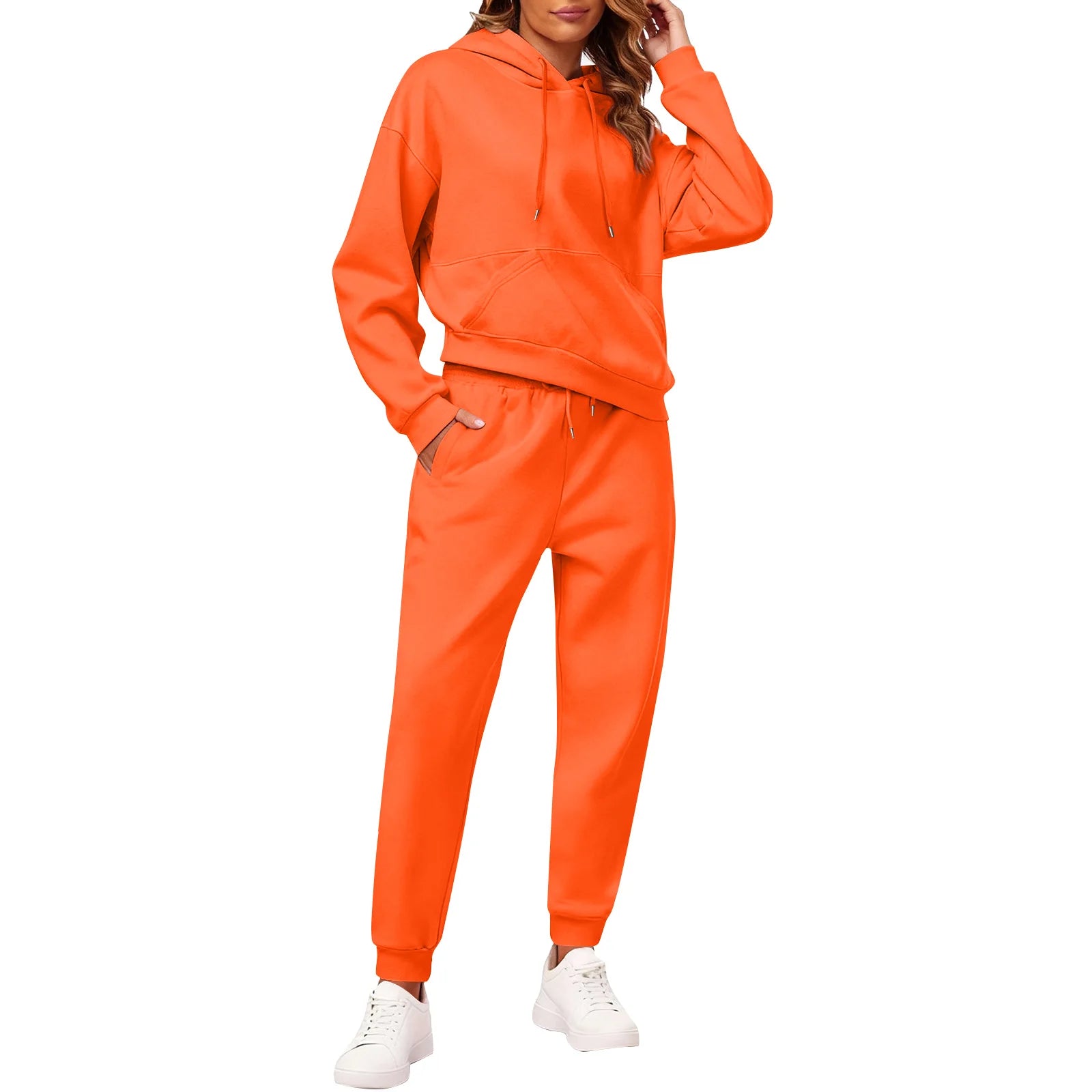 Women's Hoodie and Jogger Set Casual Tracksuit
