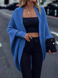 Casual Loose Fit Knit Wrap Cardigan