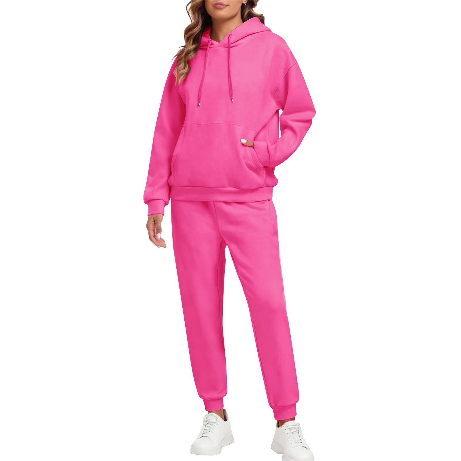 Women's Hoodie and Jogger Set Casual Tracksuit