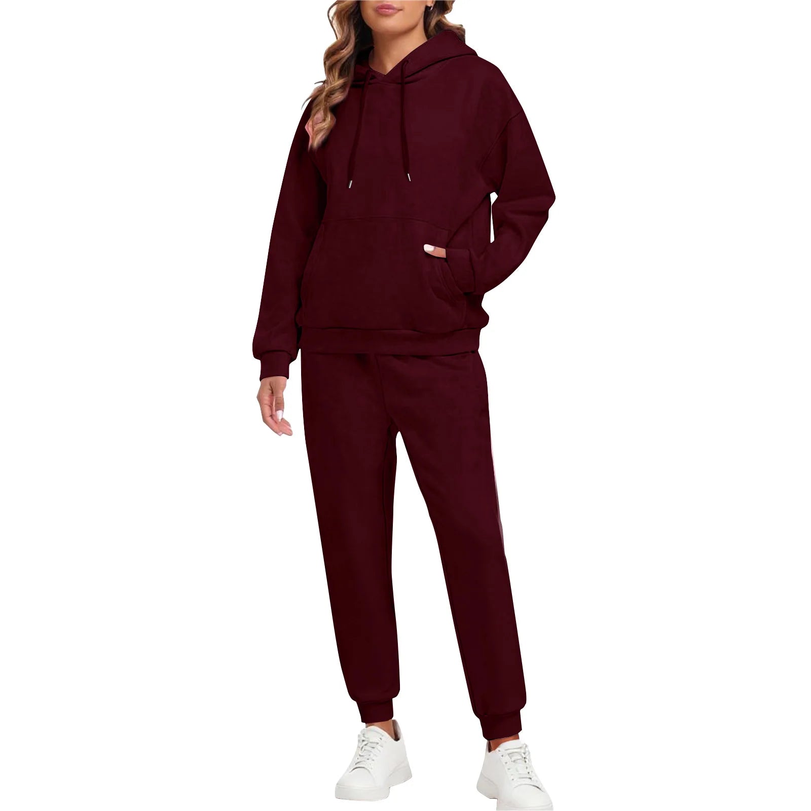 Women's Hoodie and Jogger Set Casual Tracksuit
