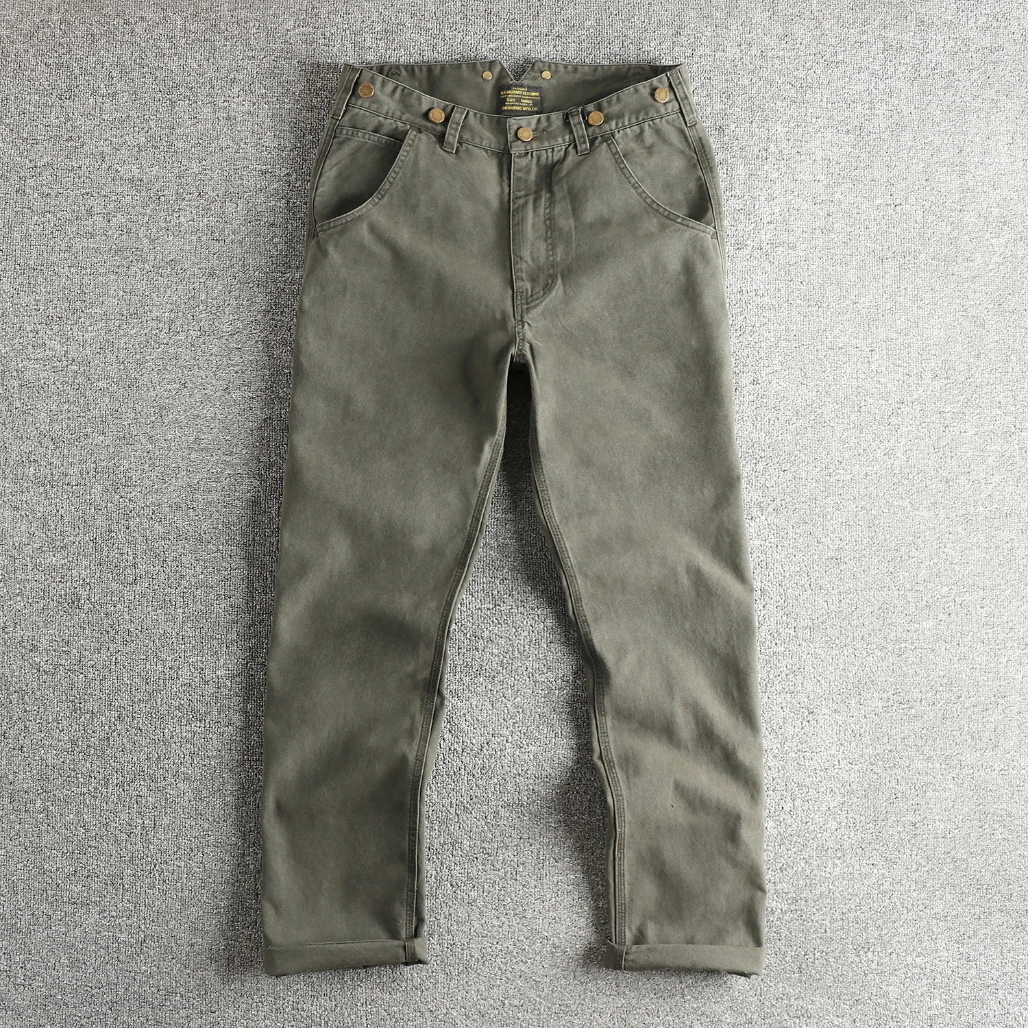 Modern Straight Leg Chino Pants Everyday Wear