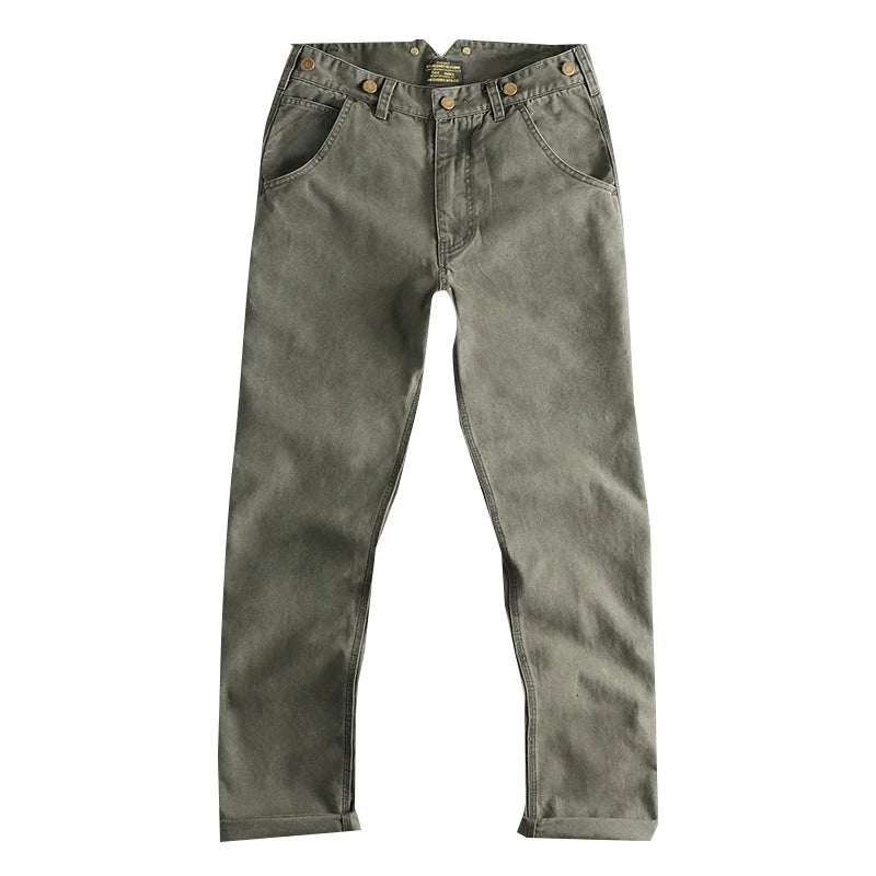 Modern Straight Leg Chino Pants Everyday Wear
