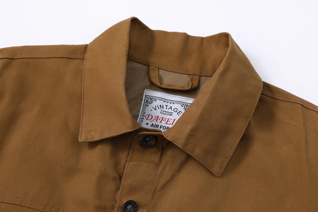 Classic Brown Utility Jacket Everyday Style