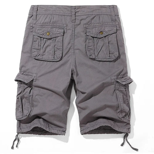 Casual Cargo Shorts with Side Pockets