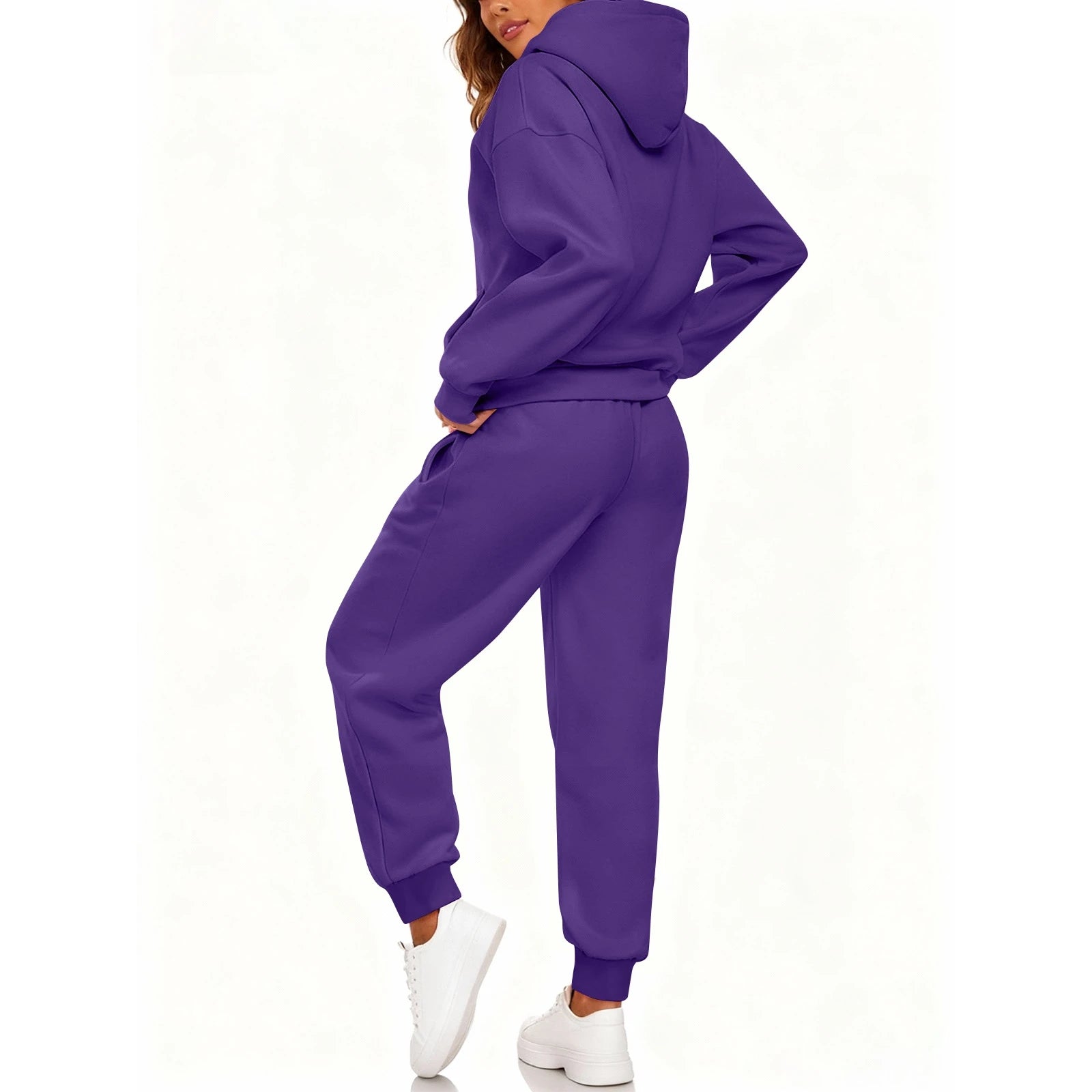 Women's Hoodie and Jogger Set Casual Tracksuit