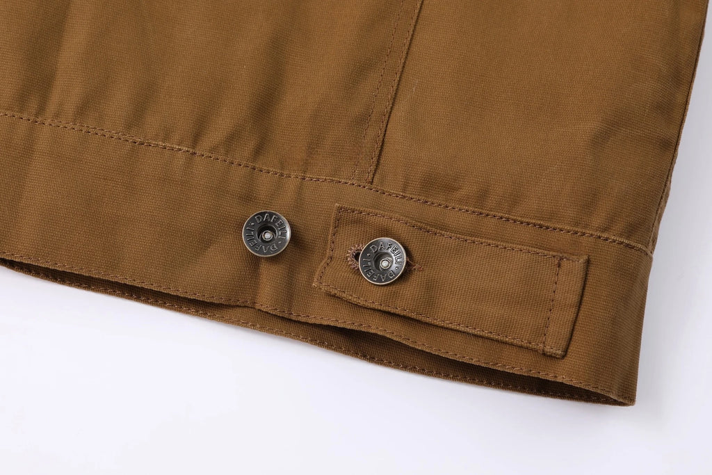 Classic Brown Utility Jacket Everyday Style