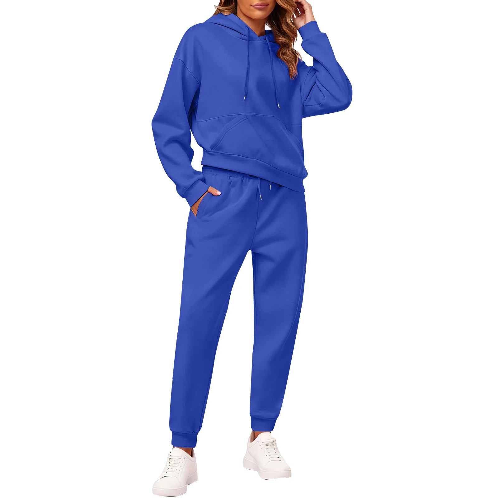 Women's Hoodie and Jogger Set Casual Tracksuit